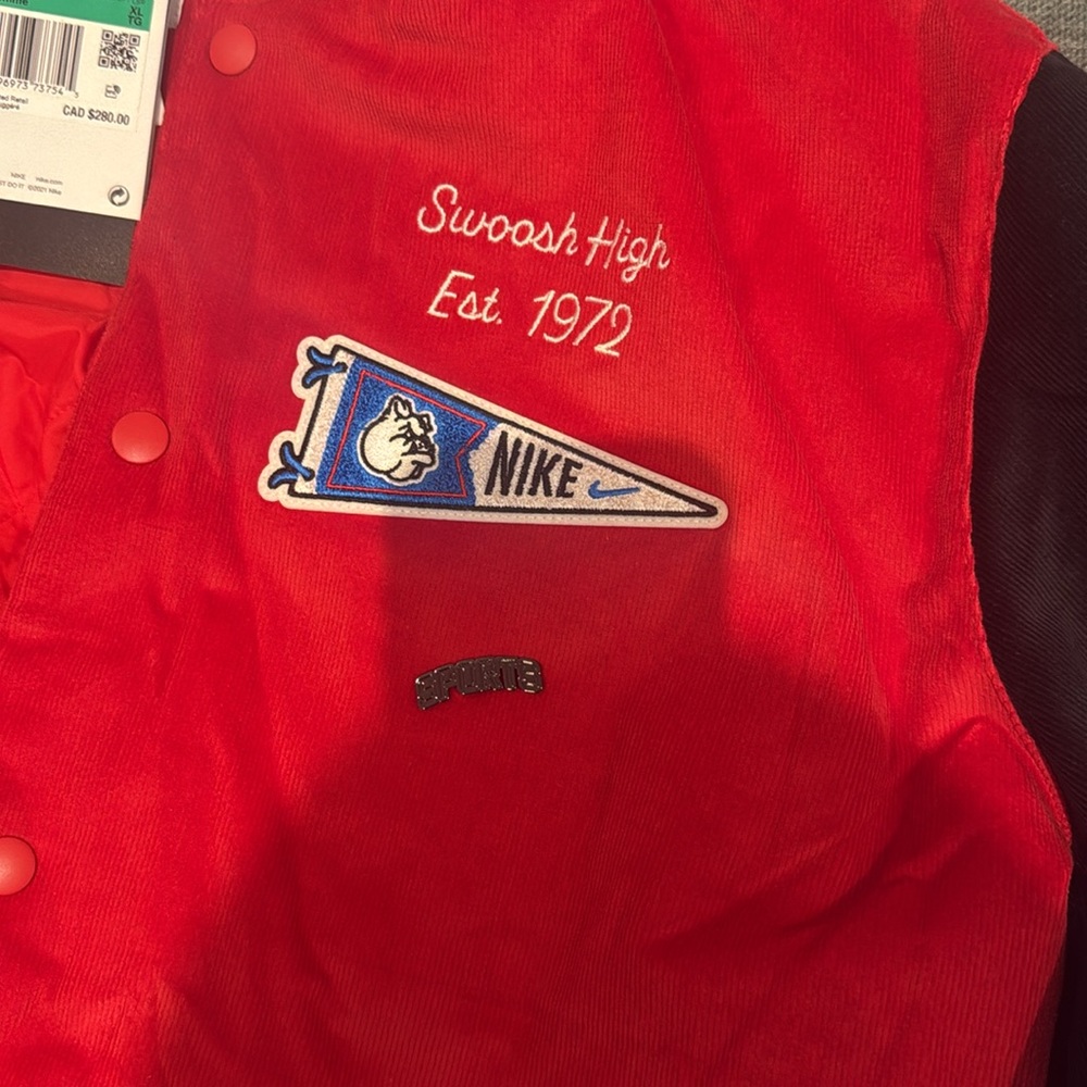 Brand New Nike Sportswear Corduroy Bomber Jacket/Coat! - Picture 4 of 5